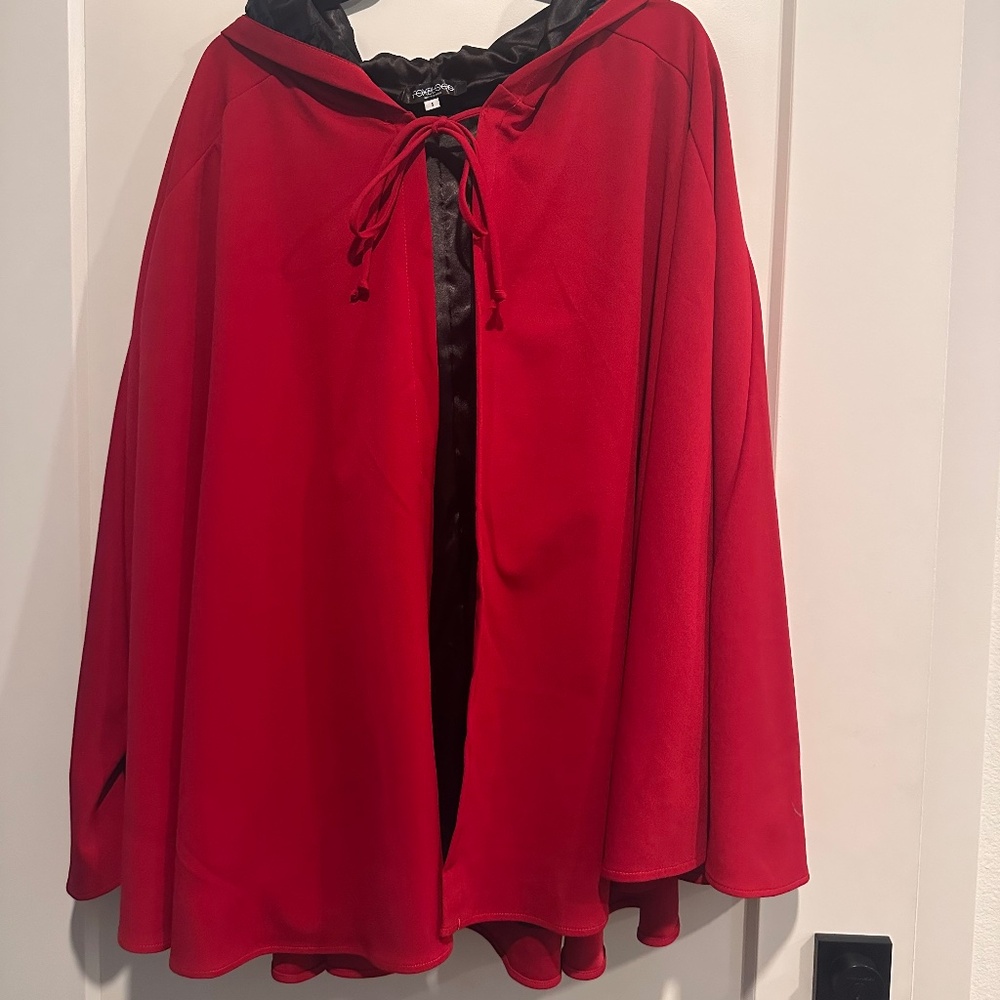 Foxblood Storybook Cape